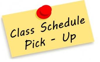 Schedule Pick Up and 6th Grade Orientation
