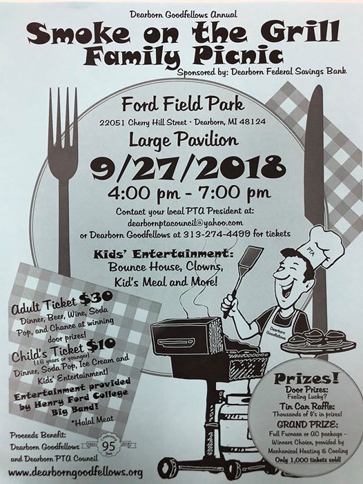 Smoke on the Grill Family Picnic is this week!