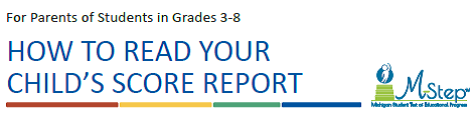 M-STEP Score Report Guide