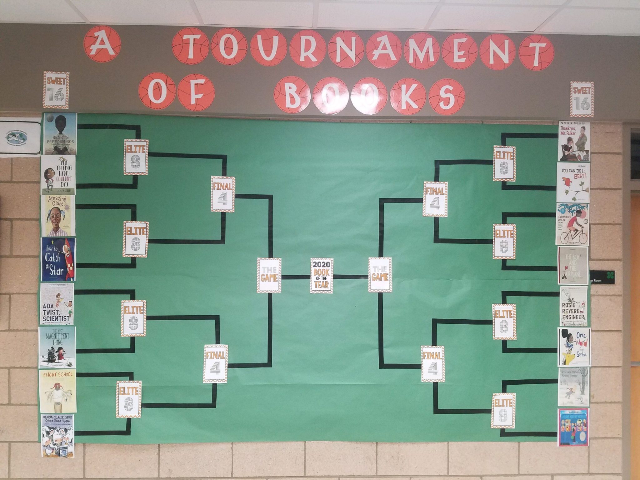 March is Reading Month Reading Bracket: The Elite Eight | McCollough - Unis