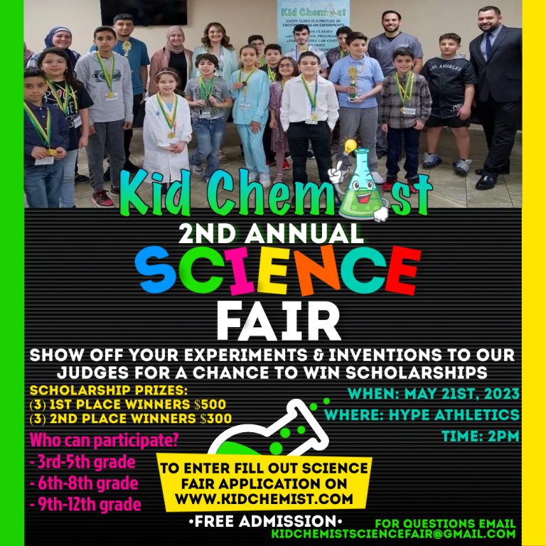Kid Chemist Science Fair